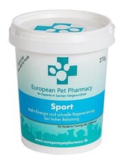 Barības piedeva suņiem European Pet Pharmacy Sport, 270 g cena un informācija | Vitamīni, uztura bagātinātāji, pretparazītu līdzekļi suņiem | 220.lv