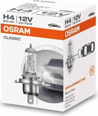 Automašīnas spuldze Osram Classic H4, 1 gab. цена и информация | Автомобильные лампочки | 220.lv