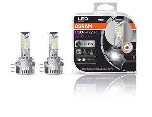 Osram H15 LED-Driving 12V 6500K, 2 gab. iepakojumā цена и информация | Автомобильные лампочки | 220.lv