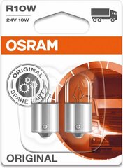 Автомобильная лампа Osram OS5637-02B 10 W Грузовик 24 V R10W цена и информация | Автомобильные лампочки | 220.lv