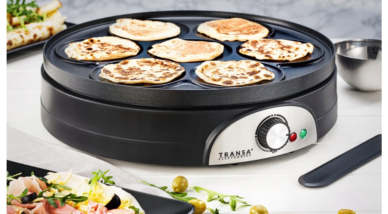 Divpusēja pankūku panna 2in1 DualPancake XXXL 1500W cena un informācija | Vafeļu pannas un elektriskās pankūku pannas | 220.lv