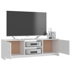 TV skapītis, 120x30x37,5 cm, balts, skaidu plāksne cena un informācija | TV galdiņi | 220.lv