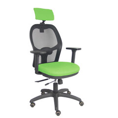 Biroja krēsls ar galvas atbalstu P&amp;C B3DRPCR Pistācijas cena un informācija | Biroja krēsli | 220.lv
