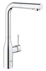 Virtuves jaucējkrāns Grohe Essence, ar izvelkamu dušu, hromēts, 30270000 цена и информация | Кухонные смесители | 220.lv