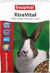 Полнорационный корм для кроликов Beaphar Extra Vital Rabbit 2,5 кг. цена и информация | Корм для грызунов | 220.lv