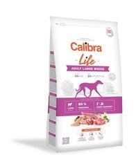 Calibra Life lielu šķirņu pieaugušiem suņiem, ar jēru, 12 kg cena un informācija | Sausā barība suņiem | 220.lv