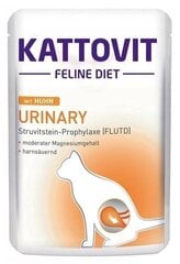 Kattovit Feline Diet Urinary ar vistu, 85 g cena un informācija | Konservi kaķiem | 220.lv