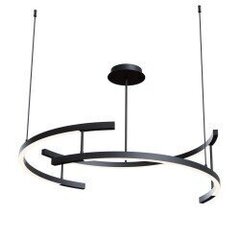 Griestu lampa Maytoni Modern kolekcija melna &amp;Oslash;83cm 52W 3000K MOD054PL-L52B3K cena un informācija | Griestu lampas | 220.lv