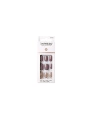 Pašlīmējošie nagi imPRESS Nails Flawless, 30 gab. цена и информация | Средства для маникюра и педикюра | 220.lv