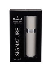 Piepildāms smaržu flakons Travalo Signature White 5 ml cena un informācija | Kosmētikas somas, spoguļi | 220.lv