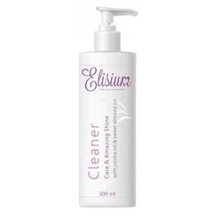 Nagu attaukošanas šķidrums ar hohobas un mandeļu eļļu Elsium Cleaner Care &amp; Amazing Shine, 300 ml cena un informācija | Nagu kopšanas piederumi | 220.lv