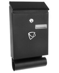 Почтовый ящик, современный почтовый ящик, простой в установке, запираемый цена и информация | Почтовые ящики, номерные знаки для домов | 220.lv