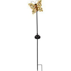 LED Āra gaismeklis uz saules baterijām 0,06W 18x80cm Linny Butterfly cena un informācija | Āra apgaismojums | 220.lv