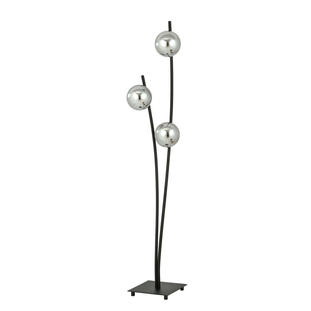 Emibig stāvlampa Hunter LP3 Black/Grafit cena un informācija | Stāvlampas | 220.lv