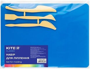 Galds plastilīnam Kite, 250x180 mm, zils cena un informācija | Modelēšanas un zīmēšanas piederumi | 220.lv