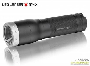 LedLenser M14 X Xtreme Power LED 650lm/280m辑 High-end Gaismas avots ar plata diapazona izkliedi, kas ideāli piemērots āra darbībai un pārgājieniem. Skaists un izturīgs dizains ar izmēriem 21x6x7 cm. cena un informācija | Lielās sadzīves tehnikas piederumi | 220.lv