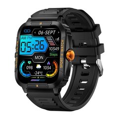 Colmi P76 smartwatch, melns/oranžs cena un informācija | Viedpulksteņi (smartwatch) | 220.lv