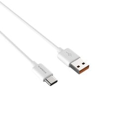 Riversong cable Beta 20 USB - USB-C 2m 3A white CL115 цена и информация | Кабели для телефонов | 220.lv