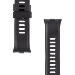 Tactical 842 Silicone Band for Redmi Watch 4 Black цена и информация | Аксессуары для смарт-часов и браслетов | 220.lv