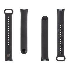 Tactical 846 Silicone Band for Xiaomi Smart Band 8 Black цена и информация | Аксессуары для смарт-часов и браслетов | 220.lv