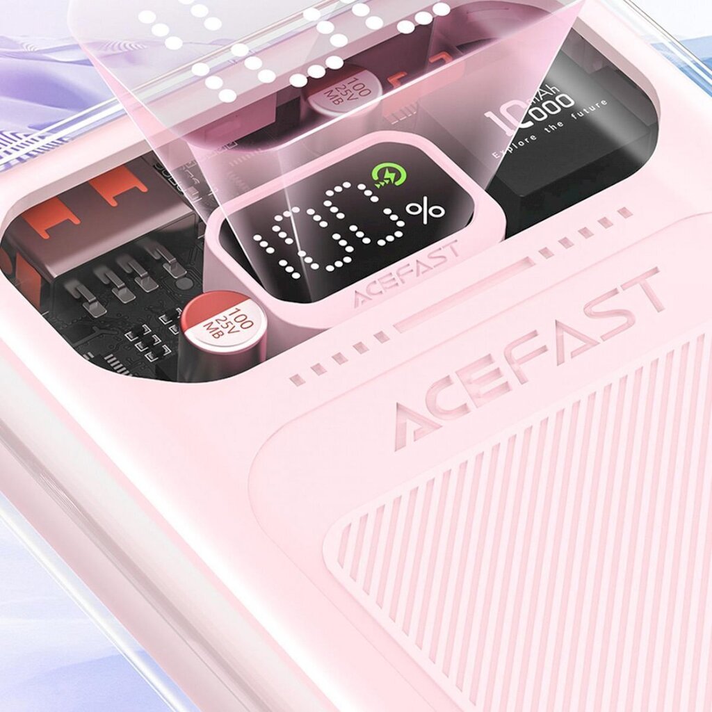 Ātrā lādētāja kabelis, Acefast M1 Sparkling Series1, 10000 mAh цена и информация | Lādētāji-akumulatori (Power bank) | 220.lv