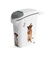 Контейнер для хранения продуктов Love Pets Dogs, 10кг, 23л, 23,2x49,7x50,3см цена и информация | Миски, ящики для корма | 220.lv