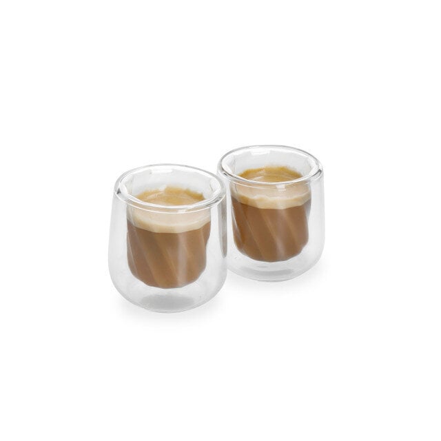 La Cafetière Siena Divklaudas Cortado Glāzes - 2 gab. cena un informācija | Glāzes, krūzes, karafes | 220.lv