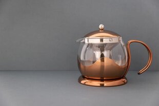 Стеклянный чайник La Cafetière Izmir с чайным инфузором - 4 чашки - медь цена и информация | Чайники, кофейники | 220.lv