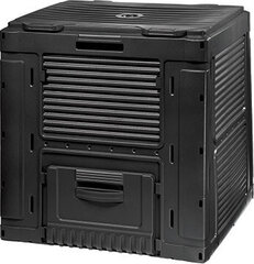 Komposta kaste E-Composter Without Base 470 L melna cena un informācija | Komposta kastes un āra konteineri | 220.lv