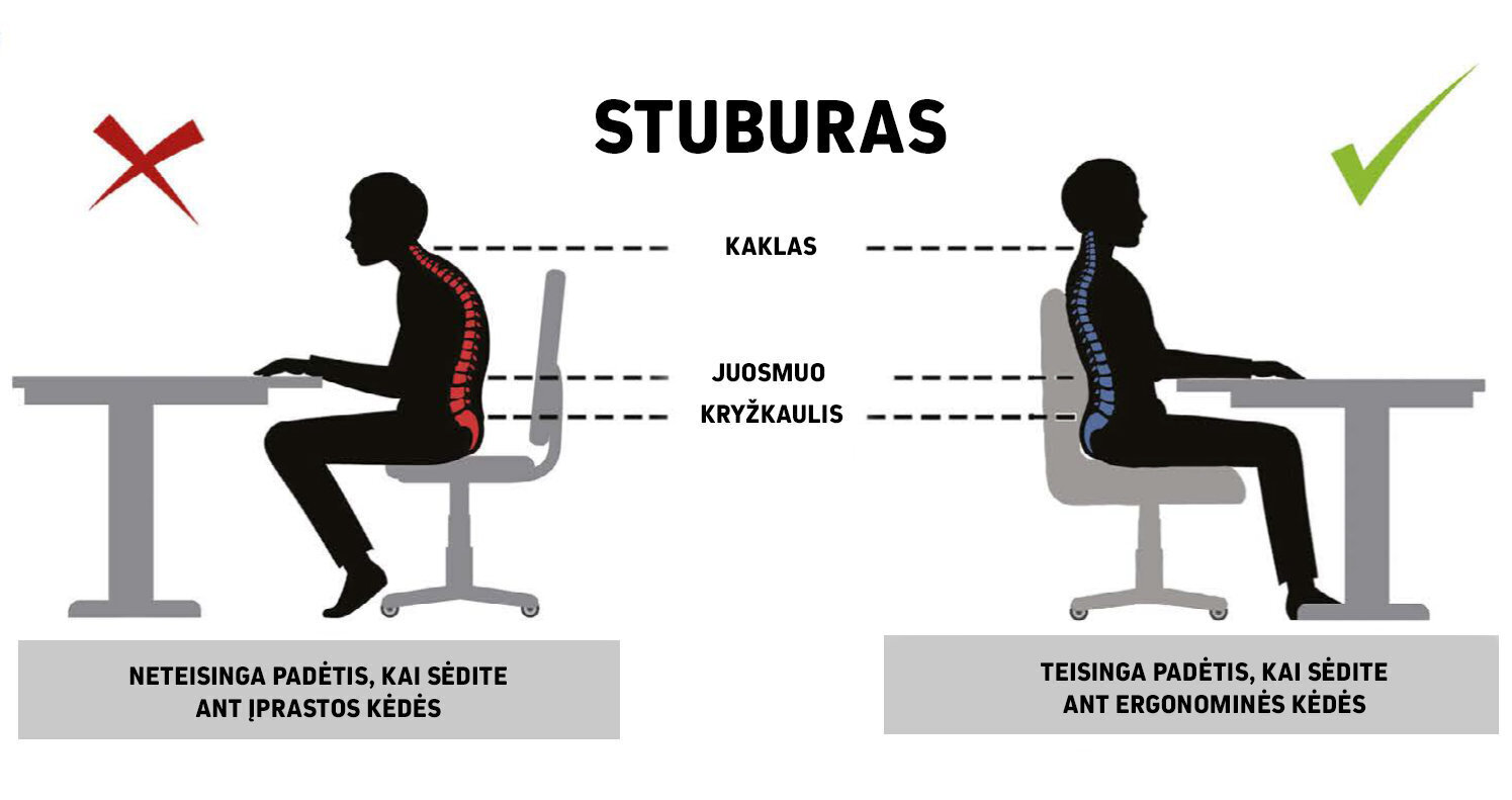 Ergonomisks bērnu krēsls Petit BA5, sarkans/balts цена и информация | Biroja krēsli | 220.lv