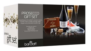 Dāvanu komplekts "BarCraft Deviņu Gabalu Prosecco" cena un informācija | Glāzes, krūzes, karafes | 220.lv