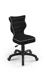 Ergonomisks bērnu krēsls Entelo Good Chair Petit VS01 4, melns cena un informācija | Biroja krēsli | 220.lv