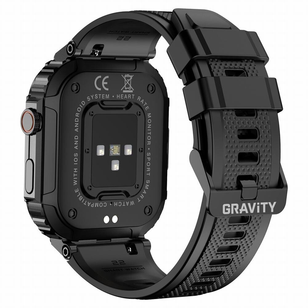 Gravity GT6-1 Black cena un informācija | Viedpulksteņi (smartwatch) | 220.lv