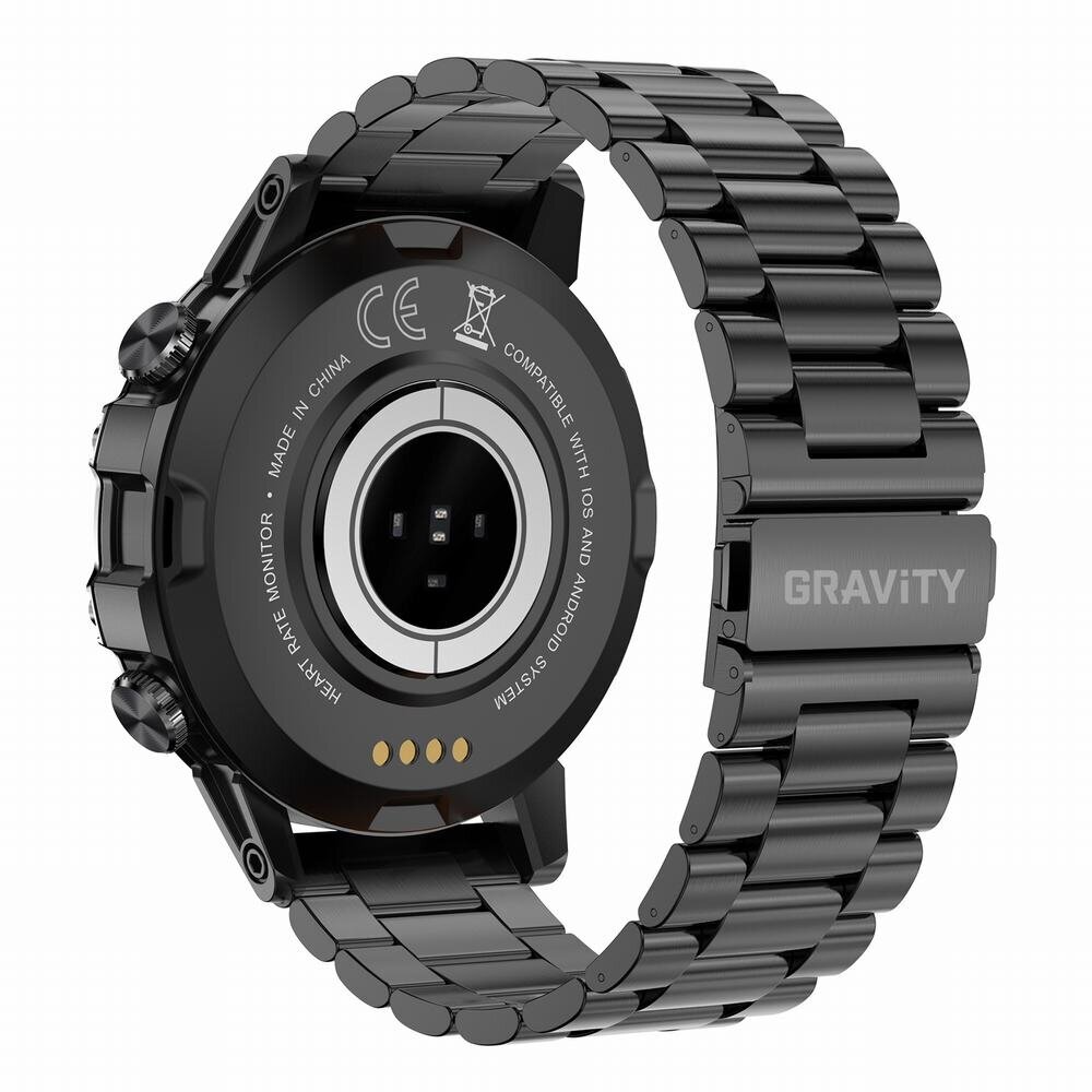 Gravity GT9-2 melns cena un informācija | Viedpulksteņi (smartwatch) | 220.lv