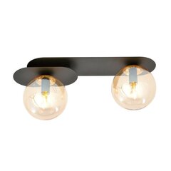 Emibig lampa Plaza 2 Black cena un informācija | Griestu lampas | 220.lv