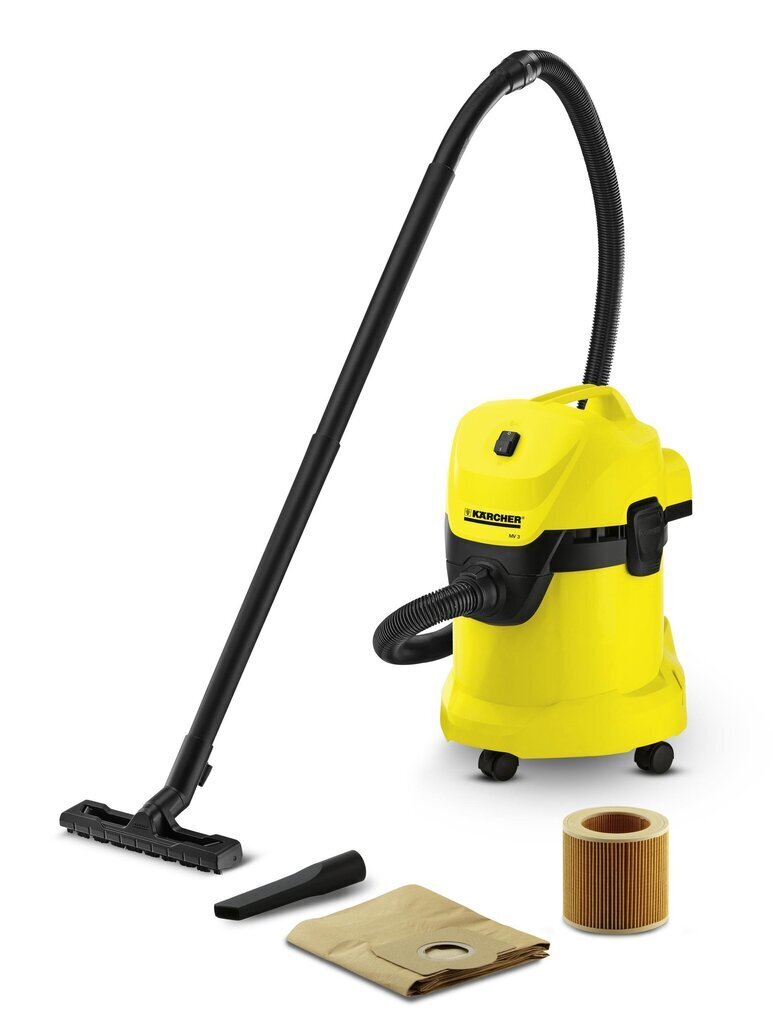 Karcher WD 3 cena un informācija | Putekļu sūcēji | 220.lv