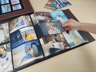 500 kabatiņu fotoalbums LIVMAN BLGE-103 fotogrāfijām ar izmēru 10x15cm cena un informācija | Foto rāmji, foto albumi | 220.lv