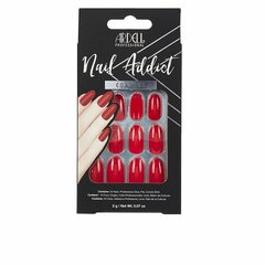 Mākslīgie nagi Ardell Nail Addict Cherry Red, 24 gab. cena un informācija | Nagu kopšanas piederumi | 220.lv