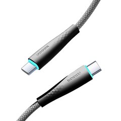 Cable USB-C to USB-C Toocki TXCTT1- BMH01-B, 1m, PD FC 100W (black) цена и информация | Кабели для телефонов | 220.lv