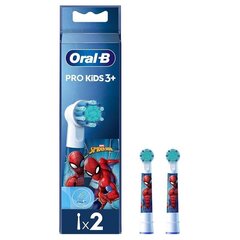 Oral-B EB10-2 Kids Spiderman cena un informācija | Uzgaļi elektriskajām zobu birstēm | 220.lv