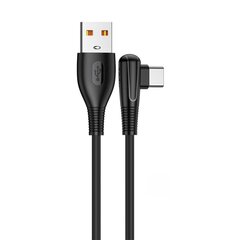 KAKUSIGA KSC-417 USB-A -> USB-C кабель для зарядки 20 Вт | 100 см черный цена и информация | Кабели для телефонов | 220.lv