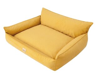 Hobbydog лежак Joker Fancy Yellow XL, 82x63 см цена и информация | Лежаки, домики | 220.lv