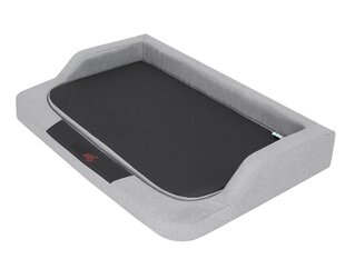 Hobbydog guļvieta Medico Standart Light Grey Ekolen/Black XXL, 120x80 cm cena un informācija | Suņu gultas, spilveni, būdas | 220.lv