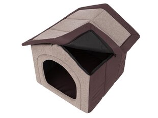 Guļvieta-būda Hobbydog Inari Cappuccino Brown, 44x38 cm cena un informācija | Suņu gultas, spilveni, būdas | 220.lv