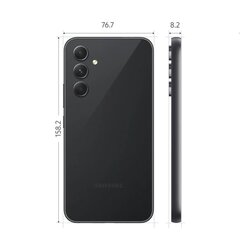 Смартфоны Samsung Galaxy A54 Чёрный 8 GB RAM 256 GB 6,4" 5G цена и информация | Мобильные телефоны | 220.lv