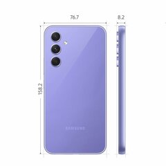 Смартфоны Samsung Galaxy A54 Фиолетовый 128 Гб 8 GB RAM 6,4" 5G цена и информация | Мобильные телефоны | 220.lv