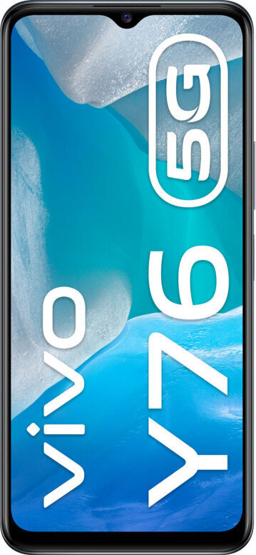 Vivo Y76 5G 256 GB Black cena un informācija | Mobilie telefoni | 220.lv