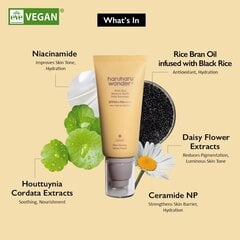 Saules aizsargkrēms Haruharu Wonder Black Rice Moisture Airyfit Daily Sunscreen, 50ml cena un informācija | Sauļošanās krēmi | 220.lv