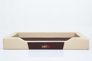 Hobbydog guļvieta Deluxe L, smilšu/brūnas krāsas, 75x50 cm cena un informācija | Suņu gultas, spilveni, būdas | 220.lv