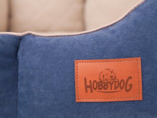 Hobbydog лежак New York Premium, L, Blue, 60x52 см цена и информация | Лежаки, домики | 220.lv